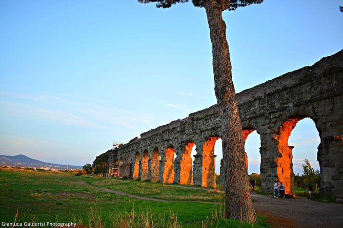 The ancient aqueducts of Rome - Aqueducts in a Local Park, Not a Museum Room
