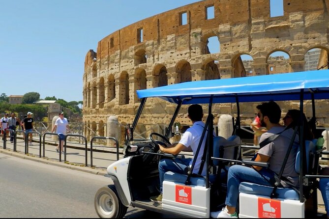 The best of Rome by Golf Cart - private tour - Pincian Hill and the Terrazza del Colle Pincio: a calm side of the skyline