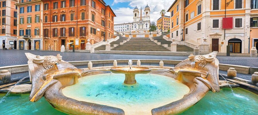 The Marvels of Rome: A Journey through Time and Landmarks - Piazza di Spagna and the Spanish Steps, explained on the move