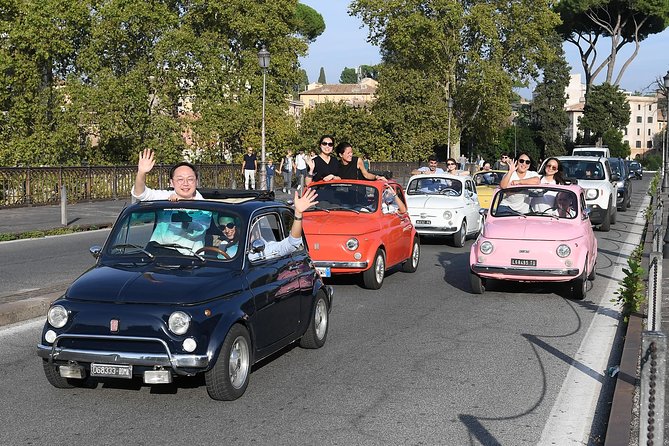 The ORIGINAL Fiat 500 3hour chauffeured tour - Stop 4: Parco Savello, the Garden of Oranges and an Optical Illusion