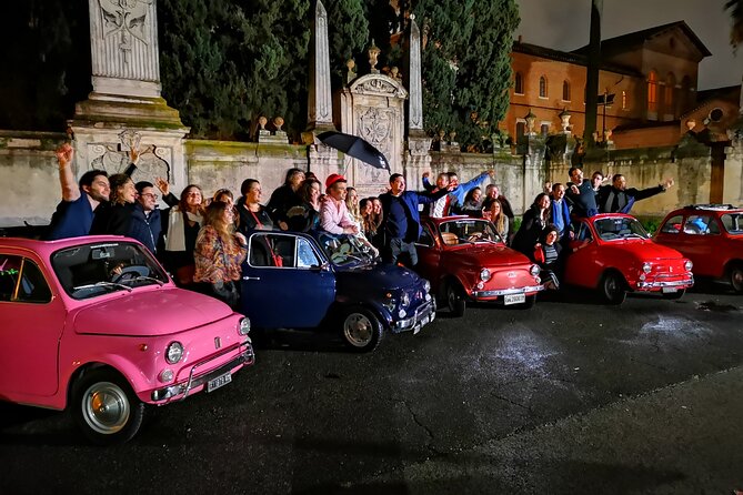 The Original Fiat 500 Night Tour of Rome - Cruising through tiny streets, not just big landmarks