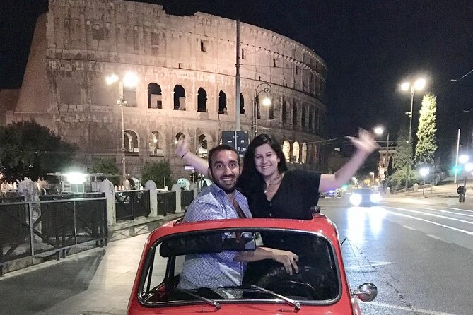 The Original Fiat 500 Night Tour of Rome - What $222.27 per person buys you in 2 hours