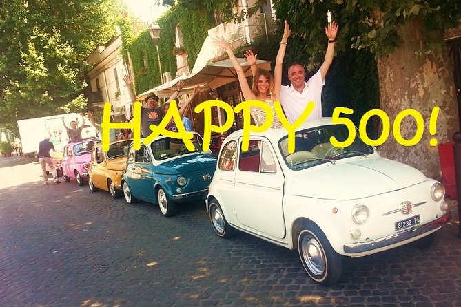 The ORIGINAL Fiat 500 Tour of Rome's 7 Hidden Gems - Trastevere by tiny streets: the thrill of seeing Rome at car speed