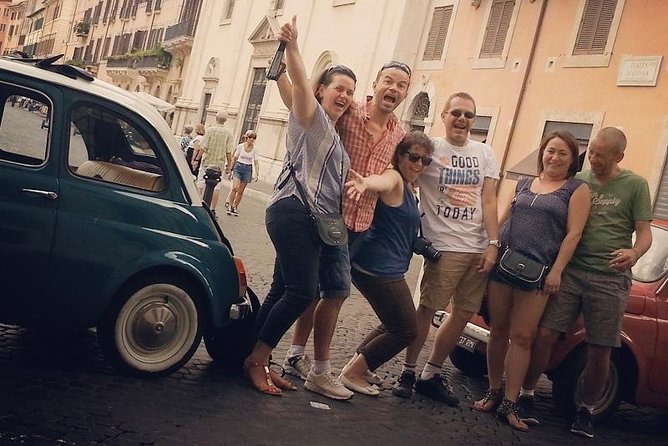 The ORIGINAL Fiat 500 Tour of Rome's 7 Hidden Gems - The route in real life: 9 stops, timed for photos and quick context