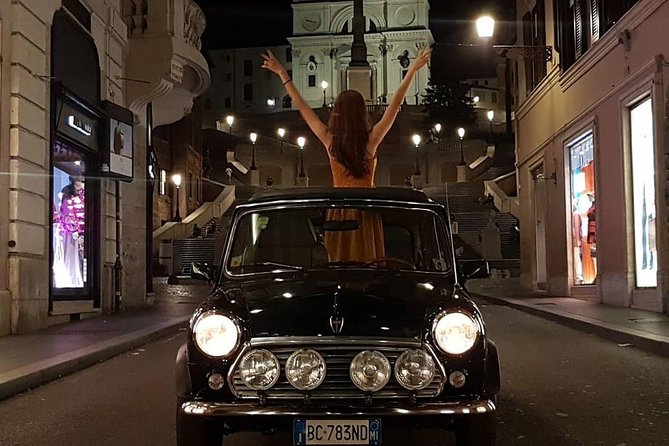 THINK BIG, GO MINI! Rome Day&Night in Mini Cooper Classic Cabrio - Price and value: $209.70 for speed plus included extras