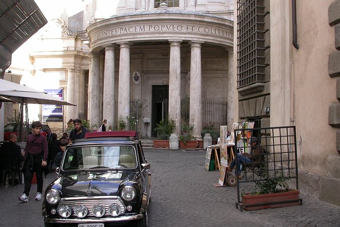 THINK BIG, GO MINI! Rome Day&Night in Mini Cooper Classic Cabrio - The route: what each stop is really for