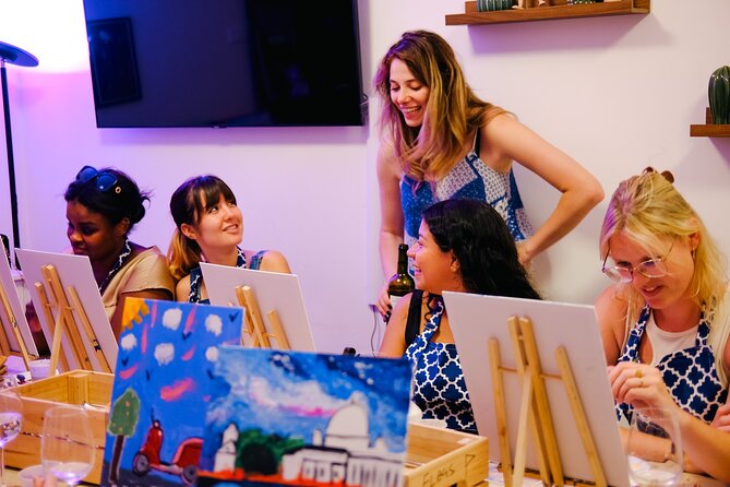 Tipsy Painting Class Rome - Quick highlights