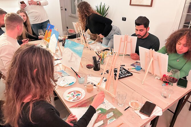 Tipsy Painting Class Rome - Can beginners really do this without ruining the canvas?
