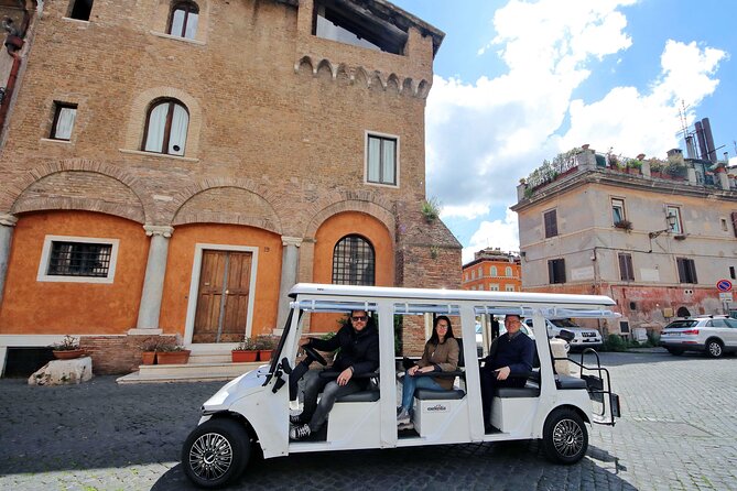 Tour of Rome in 7 Seater Golf Cart - Stop-by-Stop: Aventine Gardens, Orange Trees, and the Keyhole Moment