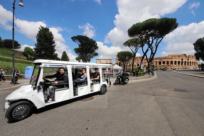 Tour of Rome in 7 Seater Golf Cart - Circo Massimo for Chariot-Race History, Then Straight to Trastevere