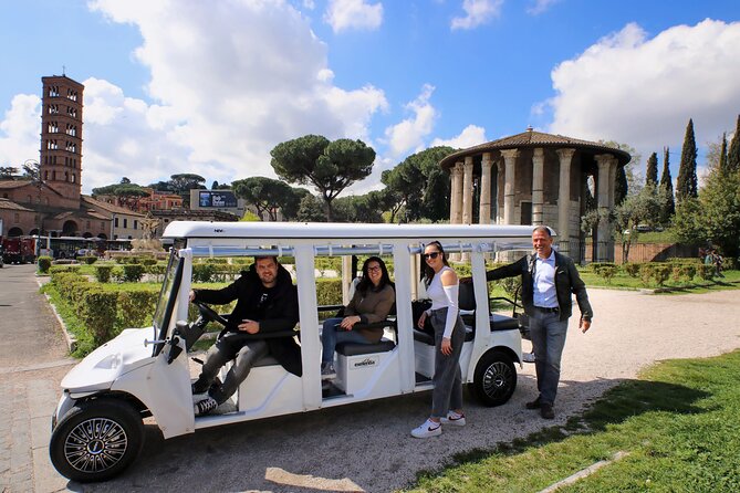 Tour of Rome in 7 Seater Golf Cart - Pantheon, Trevi Fountain, and the Classic Photo Loop