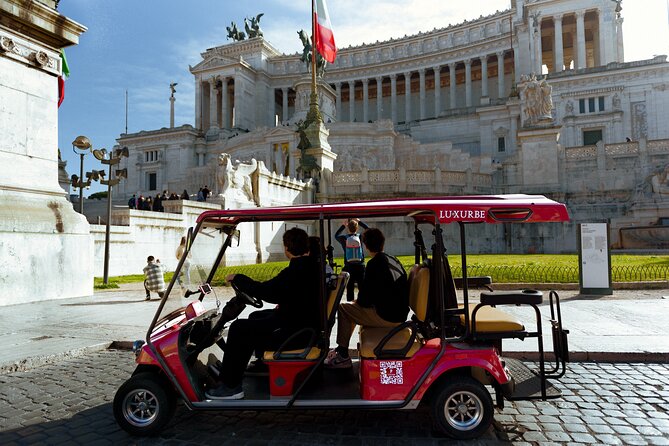 Tour of Rome in Golf Cart: Squares and Fountains of Rome - Via dei Condotti to Pantheon: engineering plus city context