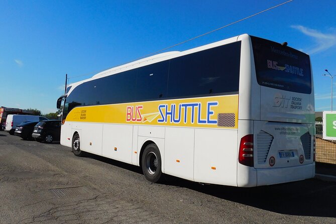 Transfer Ciampino Airport - Rome City Center Shuttle Bus - Finding the bus stop: Ciampino lane 2 and Termini on Via Marsala 5