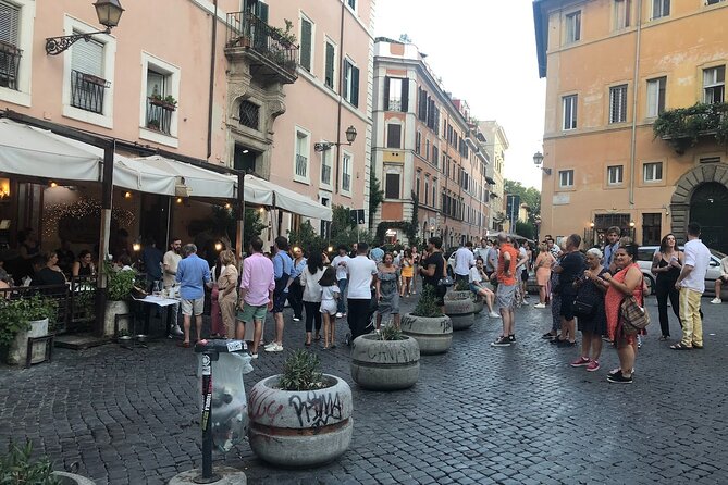 Trastevere Like a Local Food Tour with 7+ Food Tastings & Wines - Stop 5, Piazza di Santa Maria in Trastevere, the big finale