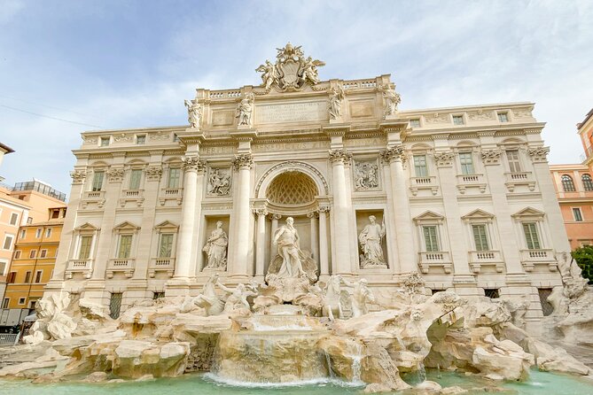 Trevi Fountain Underground Aqueduct and Spanish Steps Tour - Walking underground in Vicus Caprarius, the City of Water