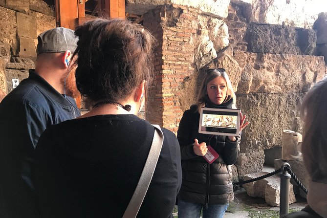Undergrounds Areas Colosseum and Roman Forum Small Group Tour - Roman Forum stop: politics, temples, and Julius Caesar