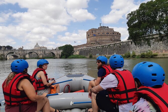 Urban Rafting on Rome's Tiber River - How the ride feels: rowing, floating, then short rapids at the end