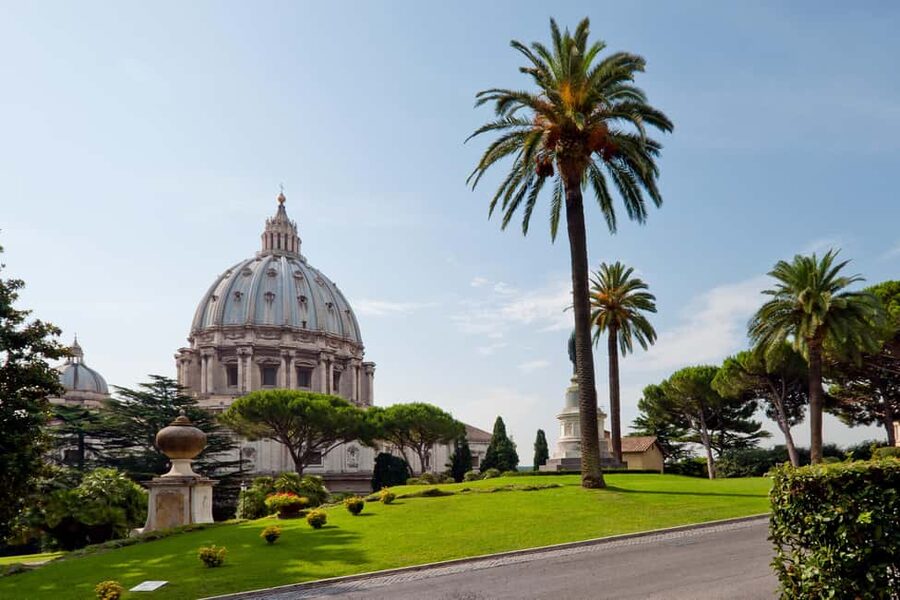 Vatican Gardens & Castel Sant'Angelo Skip-the-line tickets - Vatican Gardens by minibus with an audio guide: the calm start