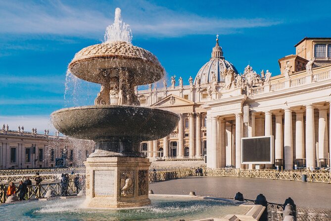Vatican Museums, Sistine Chapel and St. Peter's Basilica Tour - Sistine Chapel stop: short time, big payoff