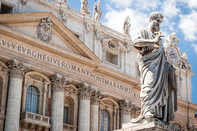 Vatican Museums & Sistine Chapel VIP small group tour(max 10 pax) - St. Peter’s Basilica Ticket, But Guidance May Change