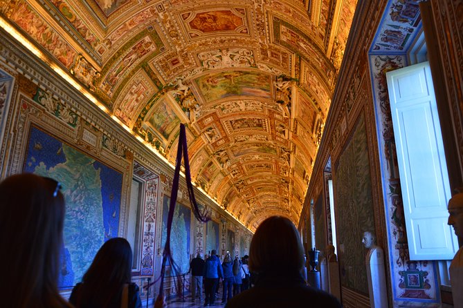Vatican Museums with Sistine Chapel - Small Group Tour - The Map Gallery and Tapestry Gallery: what to look for fast