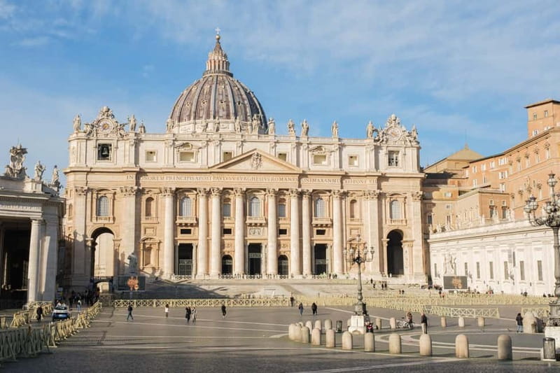 Vatican: St. Peter’s Basilica, Dome Climb & Papal Tombs Tour - Meeting point at Piazza della Città Leonina, plus security reality