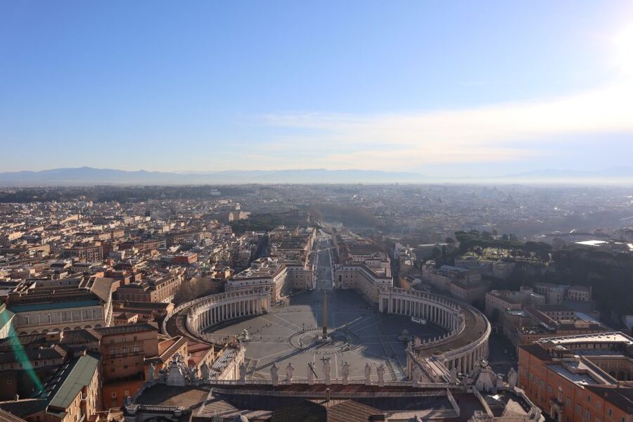 Vatican: St.Peter's Basilica & Dome - Reserved Entry & Tour - What you’ll see at the top: the “seven hills” perspective