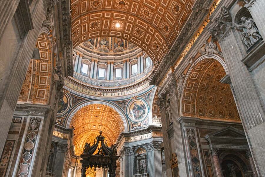 Vatican: St. Peter’s Basilica & Dome Ticket with Audioguide - Key things I’d mark on your map