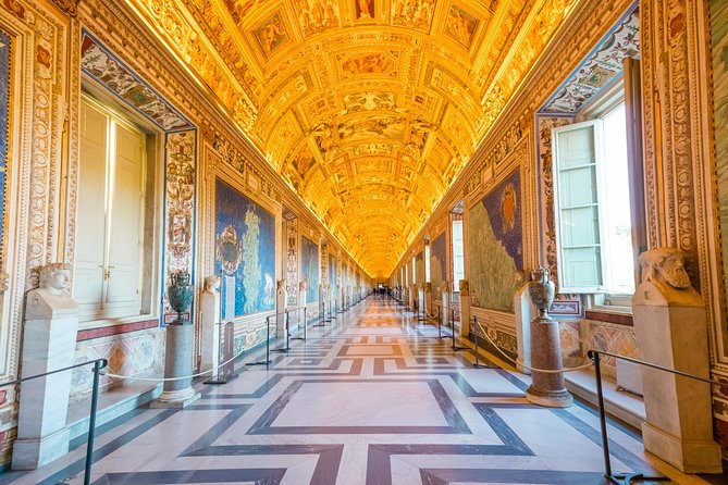 Vatican VIP Early Entrance 8:00 AM - The Vatican Museums route: Candelabra, Tapestries, and Maps