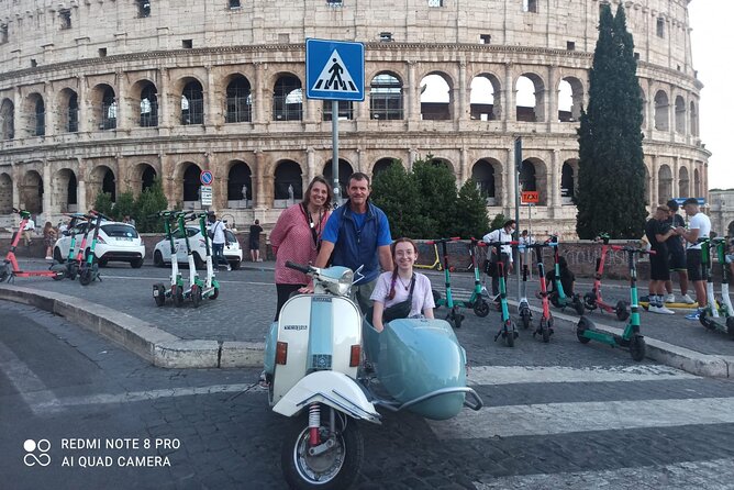 Vespa Sidecar Tour at Day/Night with Pickup - Picking the day or night option: how it changes the whole ride