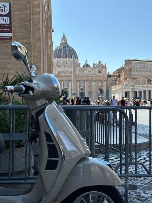 Vespa Sidecar Tour: Express Highlights of Rome - Safety and Sound: Helmets, Insurance, and Earphones That Actually Help