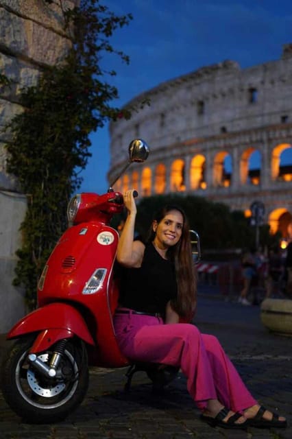 Vespa Voyage: Scenic Routes of Rome - Meeting by the Colosseum, then speeding into the highlights