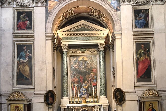 Via Crucis Catholic Pilgrim Walking Tour in Rome - St Alphonsus Maria de Liguori Church and the Icon of Our Lady of Perpetual Help