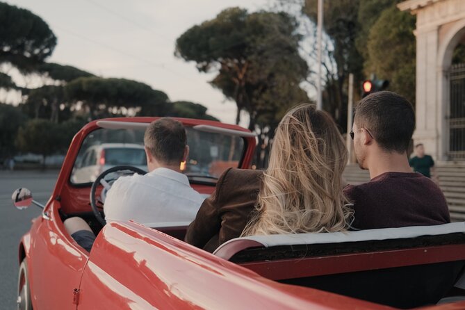 Vintage Fiat 500 Cabriolet: Rome's Highlight Semi Private Tour - Colosseum finale, plus what the $192.36 price really buys