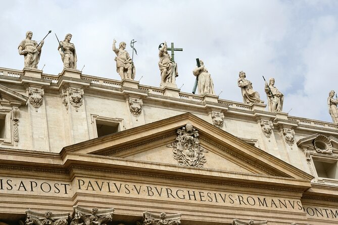 VIP Skip-the-Line Guided Tour: Sistine Chapel & Vatican Museums - Pine Courtyard to Octagonal Courtyard, the tour starts with quick orientation