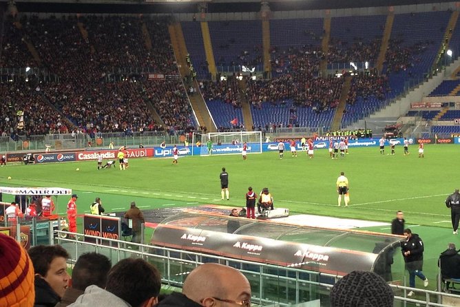 VIP Tickets and Seats to AS ROMA game with Gourmet Buffet and Open Bar - Inside the VIP hospitality area, the buffet and open bar reality check