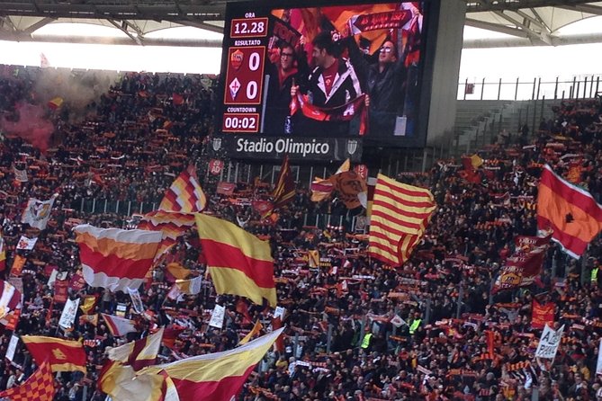 VIP Tickets and Seats to AS ROMA game with Gourmet Buffet and Open Bar - Getting the tickets and entering smoothly, mobile tickets plus staff handoff