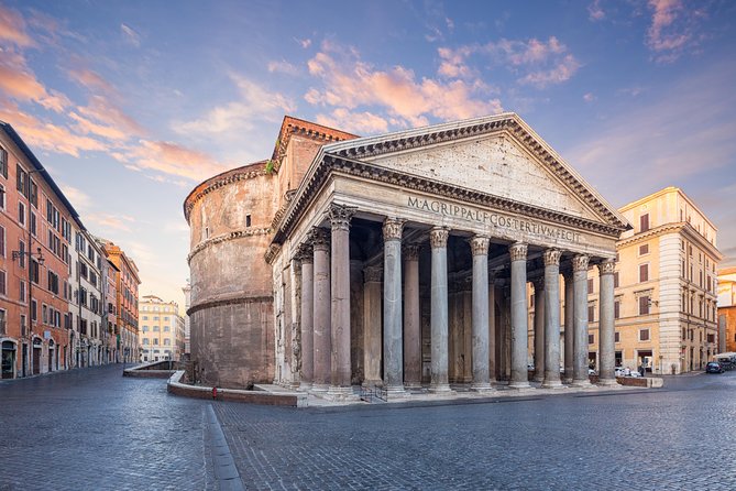 Walking Guided Tour and Rome's Iconic Temple Pantheon Entrance - Key highlights at a glance