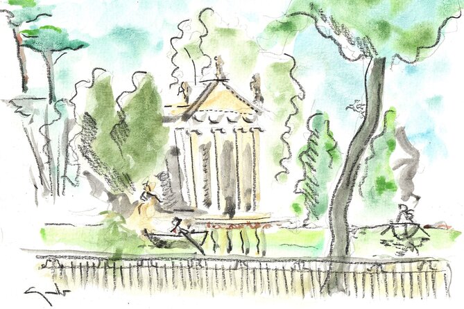 Watercolor Private Tour at Villa Borghese Rome with Guido - Key highlights if you like art breaks in Rome