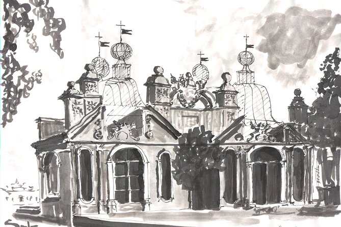 Watercolor Private Tour at Villa Borghese Rome with Guido - From fountains to stonework: choosing subjects in the gardens